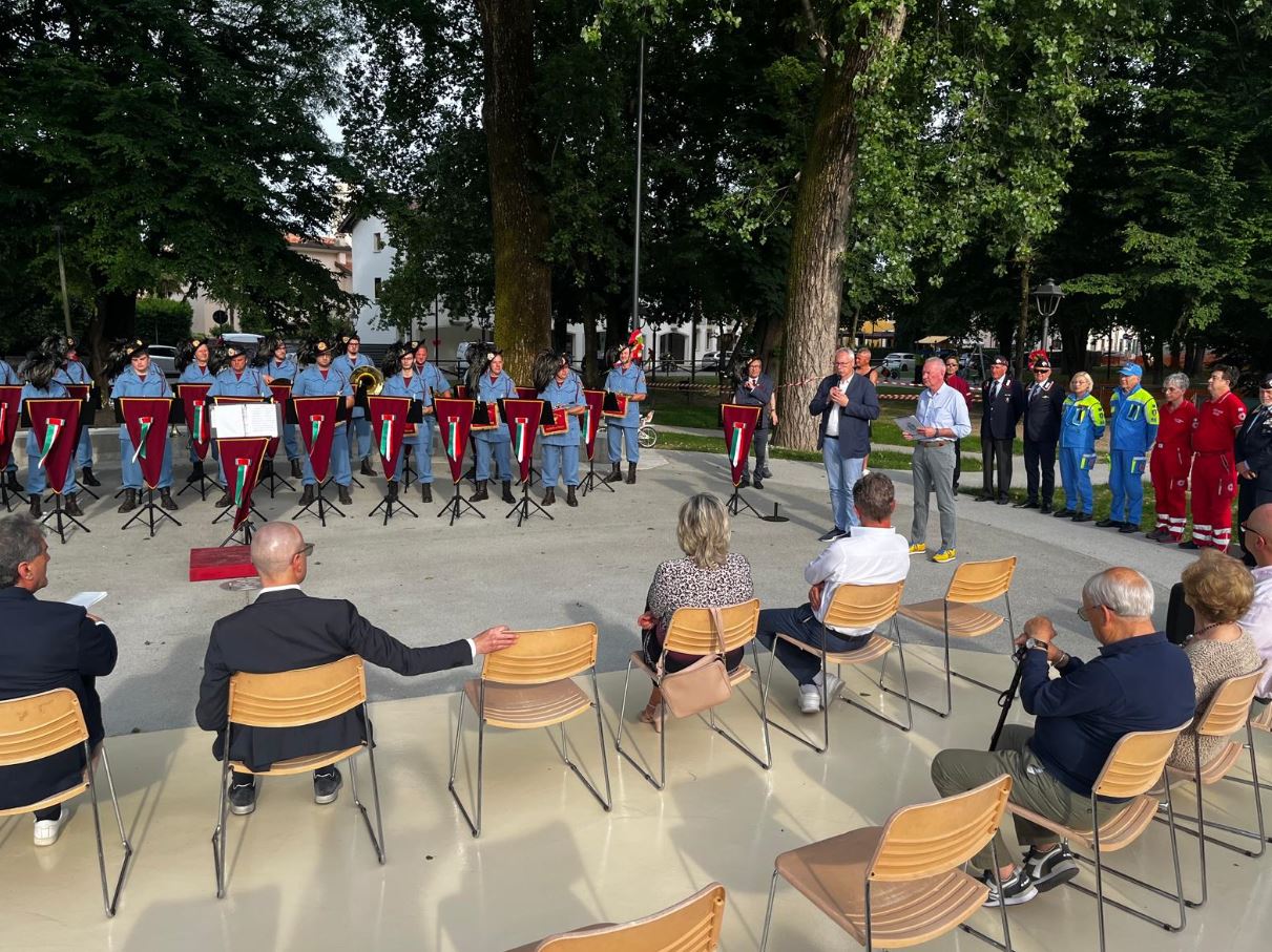 TERRITORIO. BORDIN AL PARCO GASPARI A LATISANA: VIVIAMO I NOSTRI PAESI
